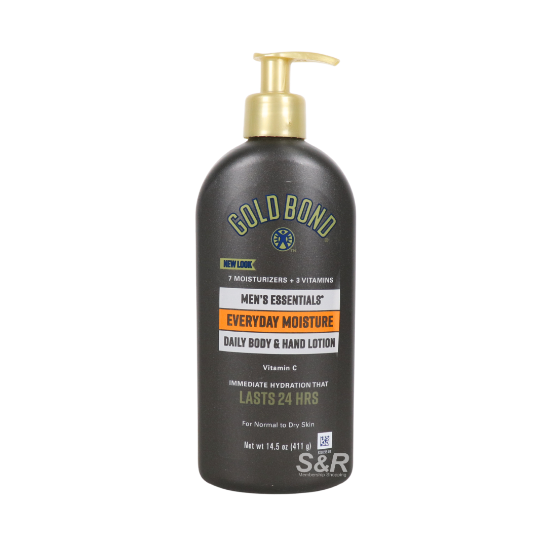 Gold Bond Men's Daily Body Lotion & Hand Lotion 411g